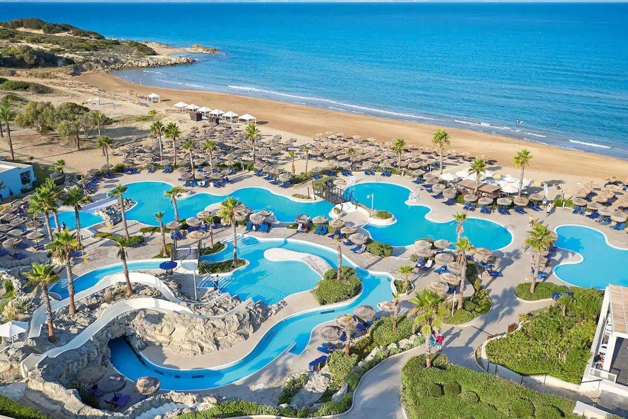 Grecotel Luxme Palms At Riviera Olympia & Aqua Park Лутра-Киллинис Экстерьер фото