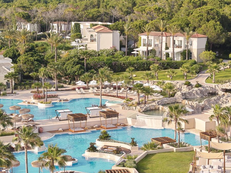 Grecotel Luxme Palms At Riviera Olympia & Aqua Park Лутра-Киллинис Экстерьер фото